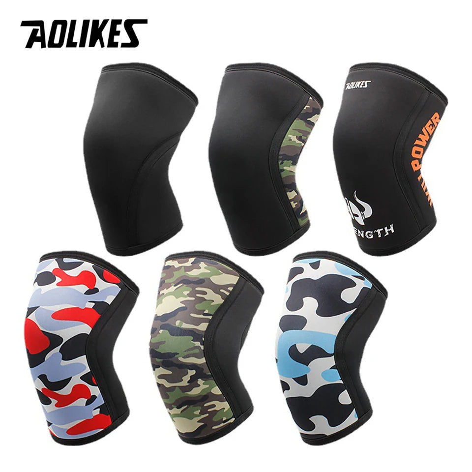 7mm Neoprene Knee Sleeves for Squats and Weightlifting