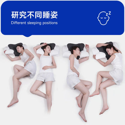 Memory Foam Cervical Neck Pillow, Contour Support for Sleep