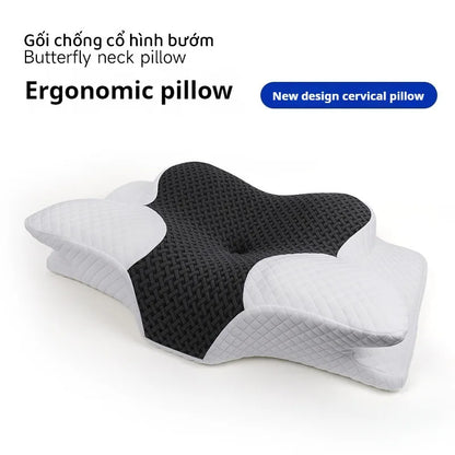 Memory Foam Cervical Neck Pillow, Contour Support for Sleep