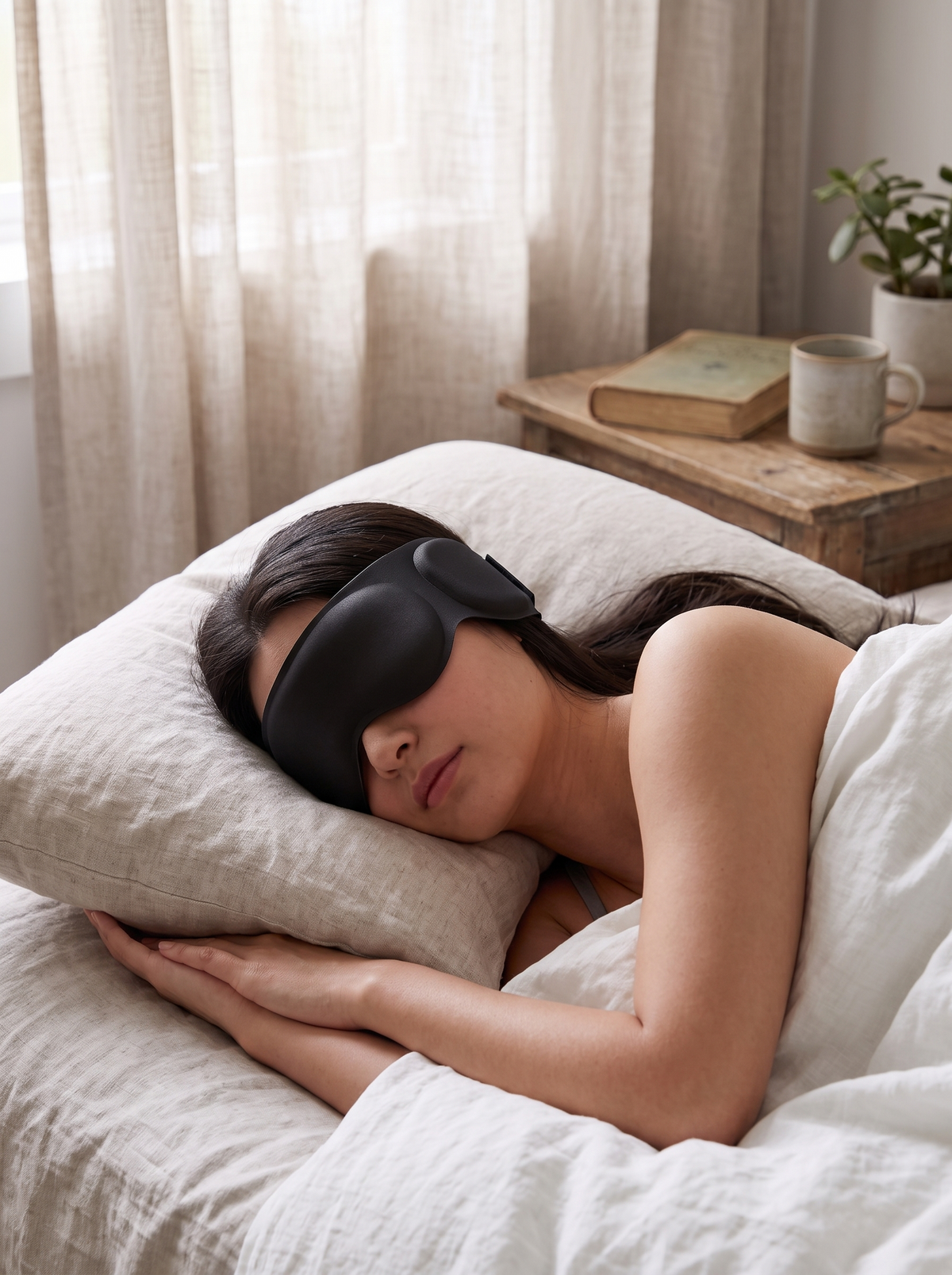 Weighted Blackout Sleep Mask: A Gentle Hug for Your Eyes