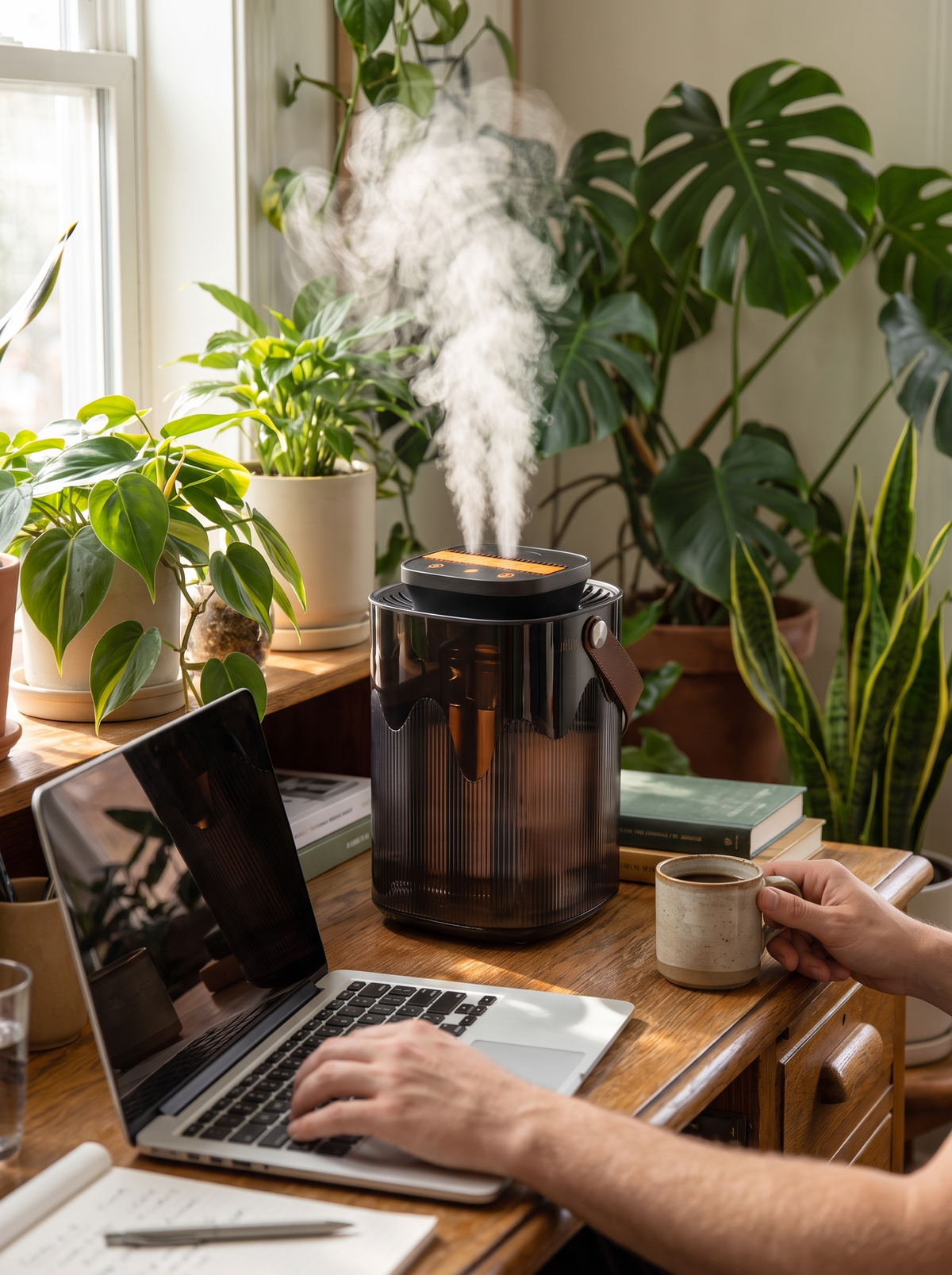 Large Capacity Desktop Humidifier: Fresh Air at Your Desk