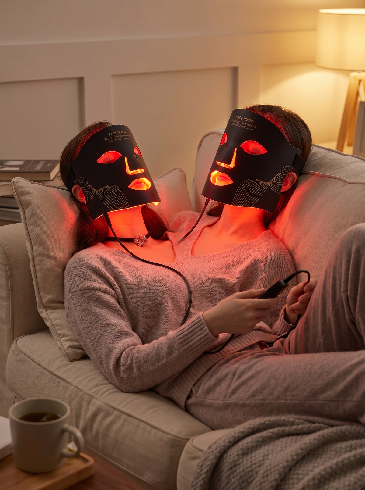 7-Color LED Face and Neck Mask: Your Spa Night, at Home