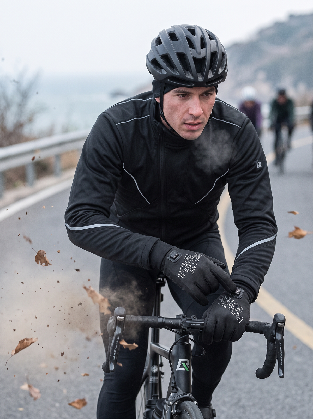 Heated ski gloves by Sibyo, Block the Wind, Keep the Heat